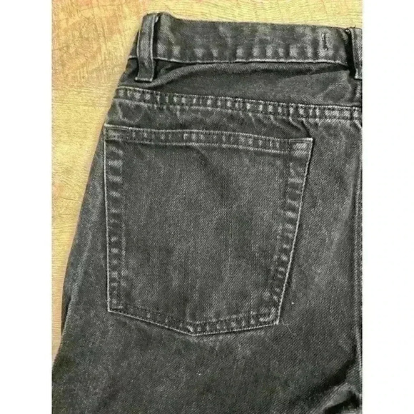 Peter Manning Johnny Men's Black Distressed Jeans 30X30 5 Pocket Grunge - Picture 8 of 10